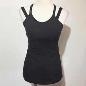 lululemon athletica Black Tank Top